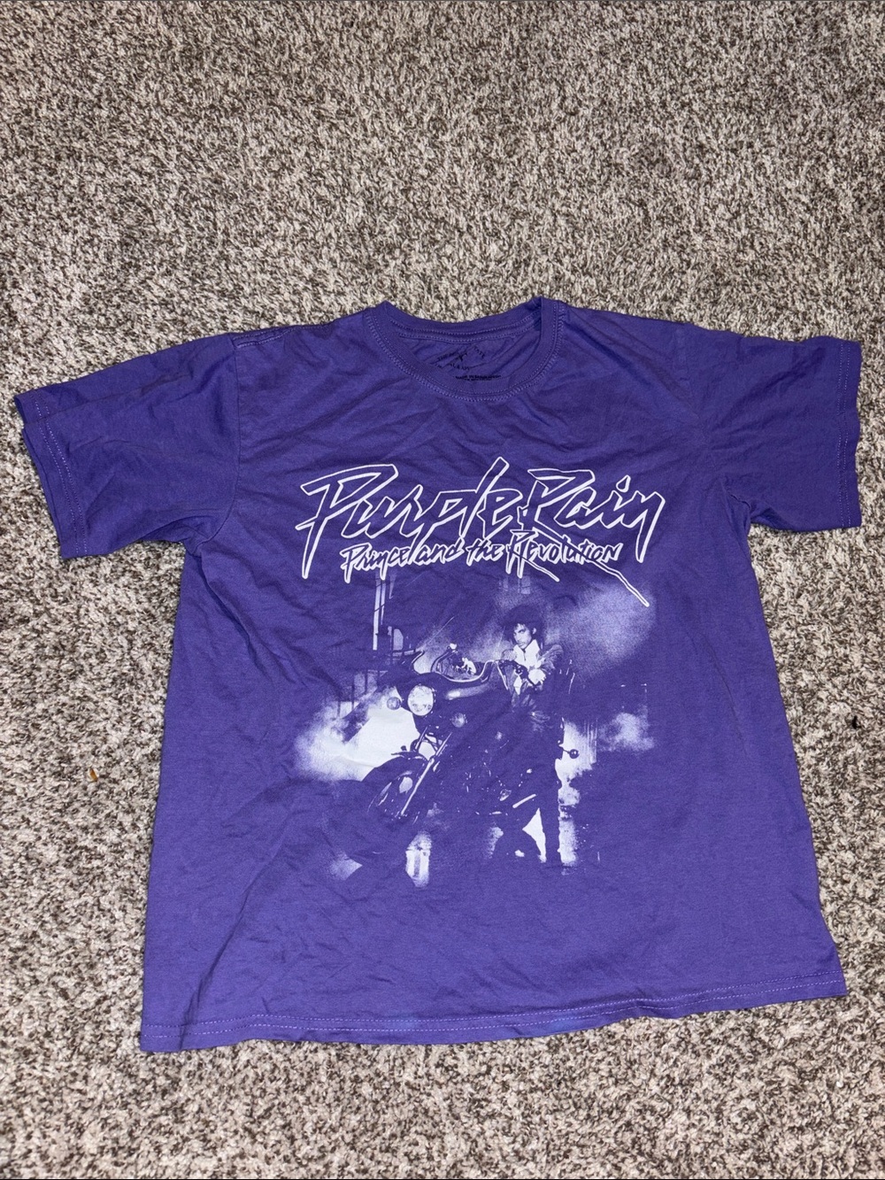 Purple Rain Graphic Tee - Purple